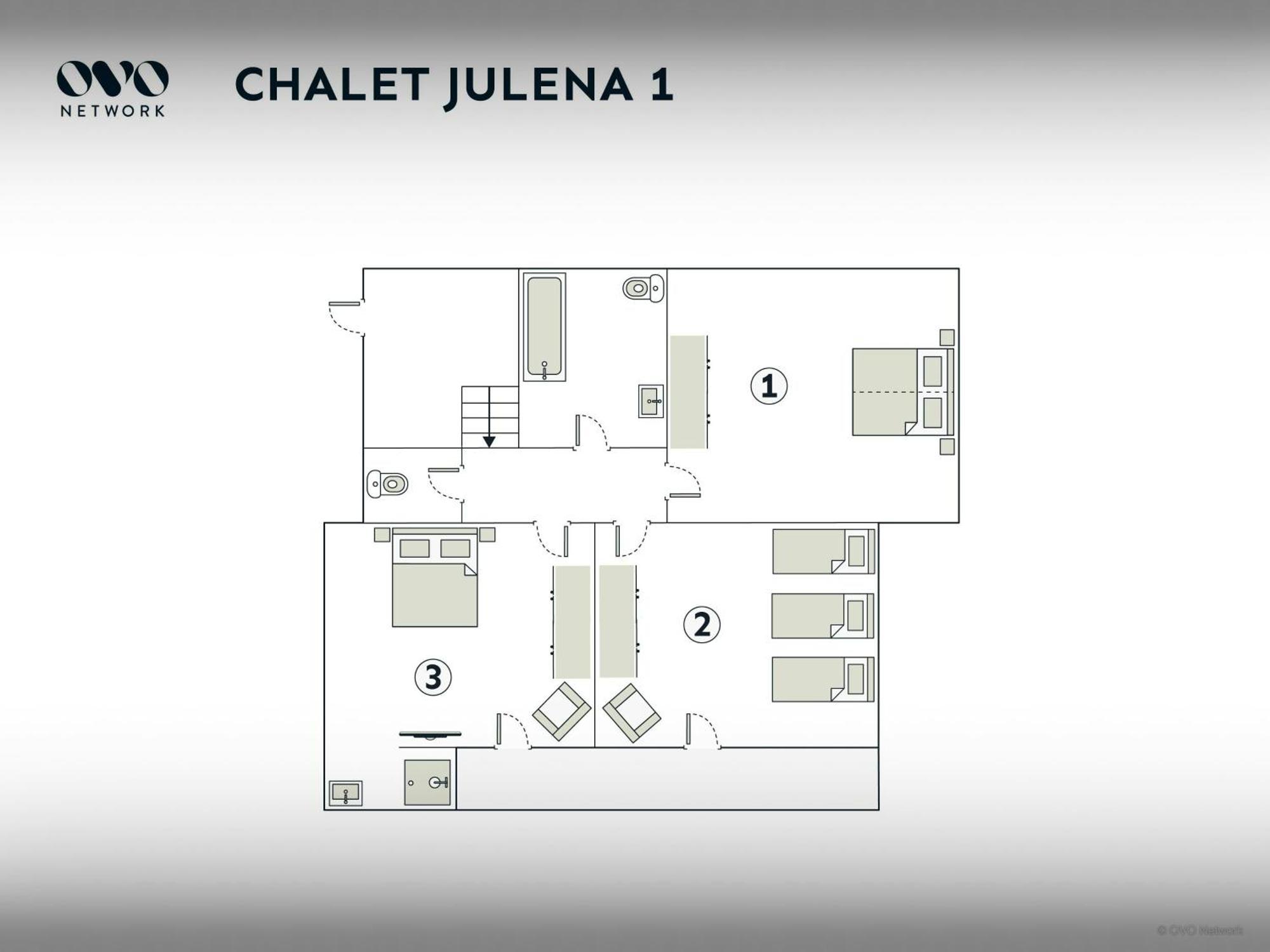 Chalet Julena - Ovo Network Thones Luaran gambar